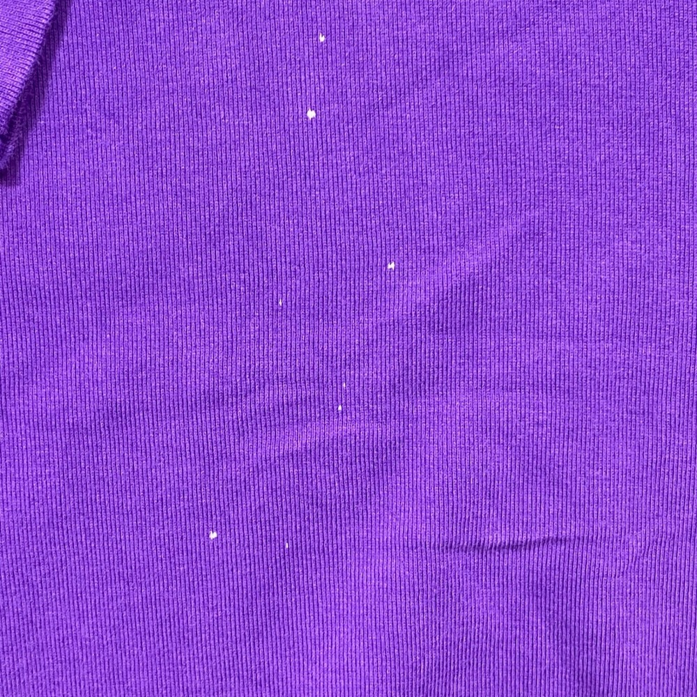 Lauren Ralph Lauren TShirt Sz XL Womens Purple Preppy Embroidered Logo Top - Picture 2 of 7